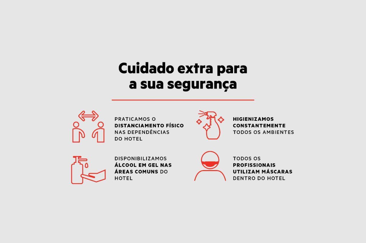 Oyo Cerrado Hotel, Campo Grande كامبو غراندي المظهر الخارجي الصورة Safety measures at hotels in Portugal