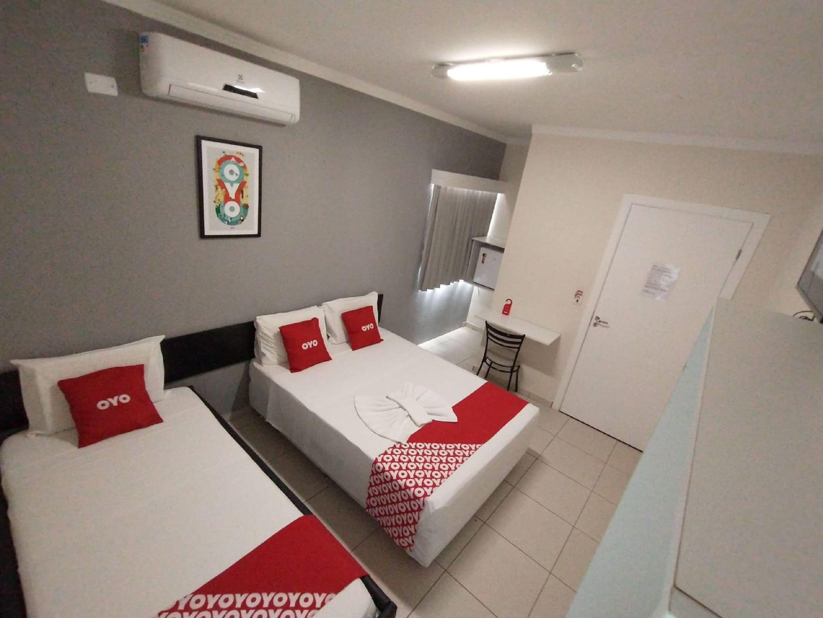 Oyo Cerrado Hotel, Campo Grande كامبو غراندي المظهر الخارجي الصورة A typical OYO hotel room in Mexico City